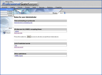 Proxy-Pro Professional GateKeeper Screenshot
